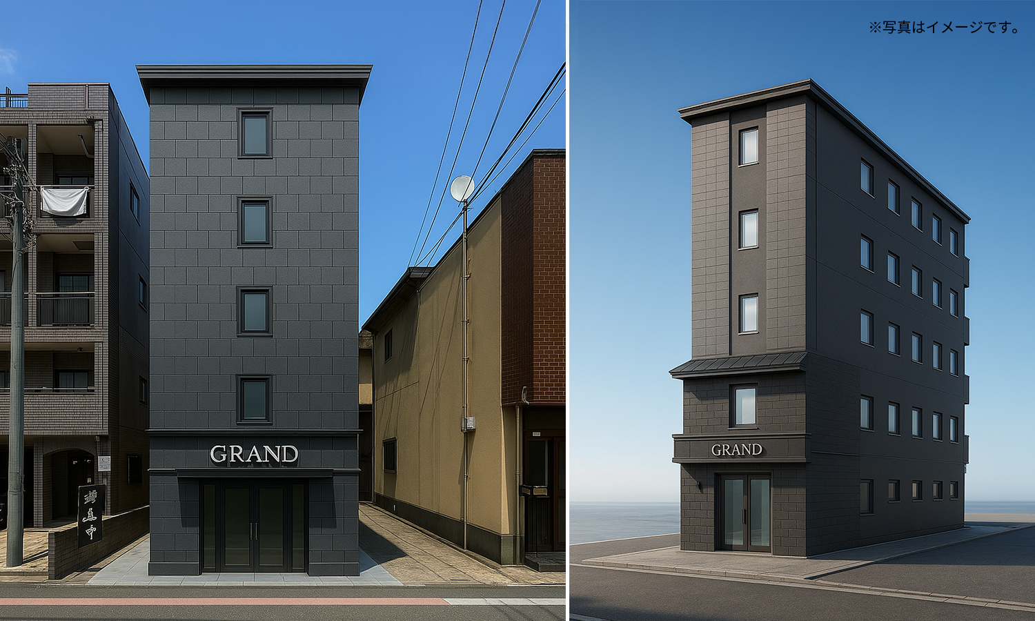 自社ビル「GRAND BLDG」の写真