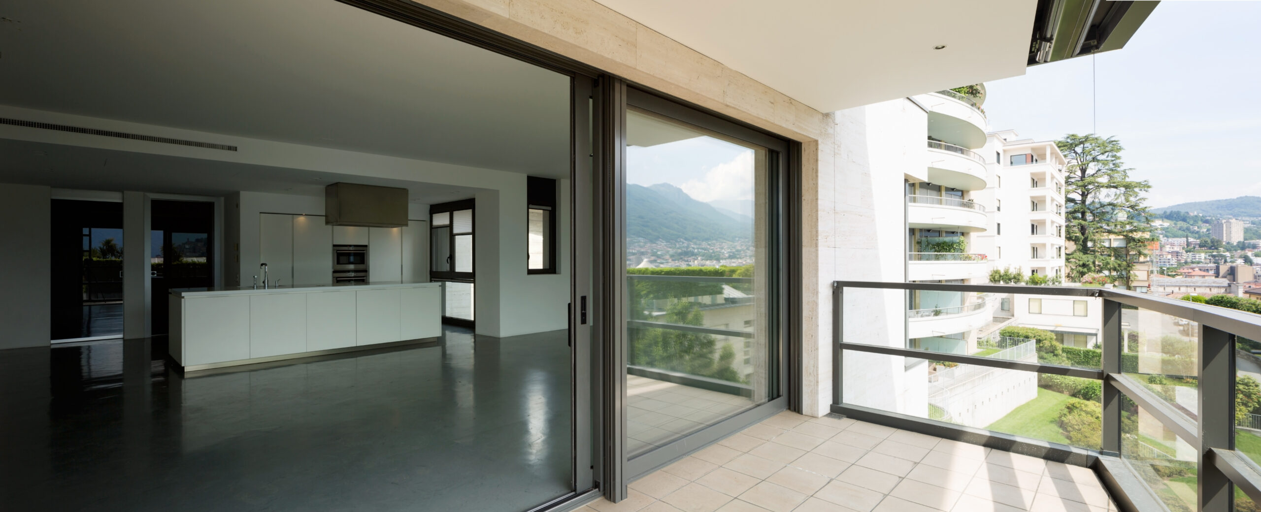 External of luxury apartment